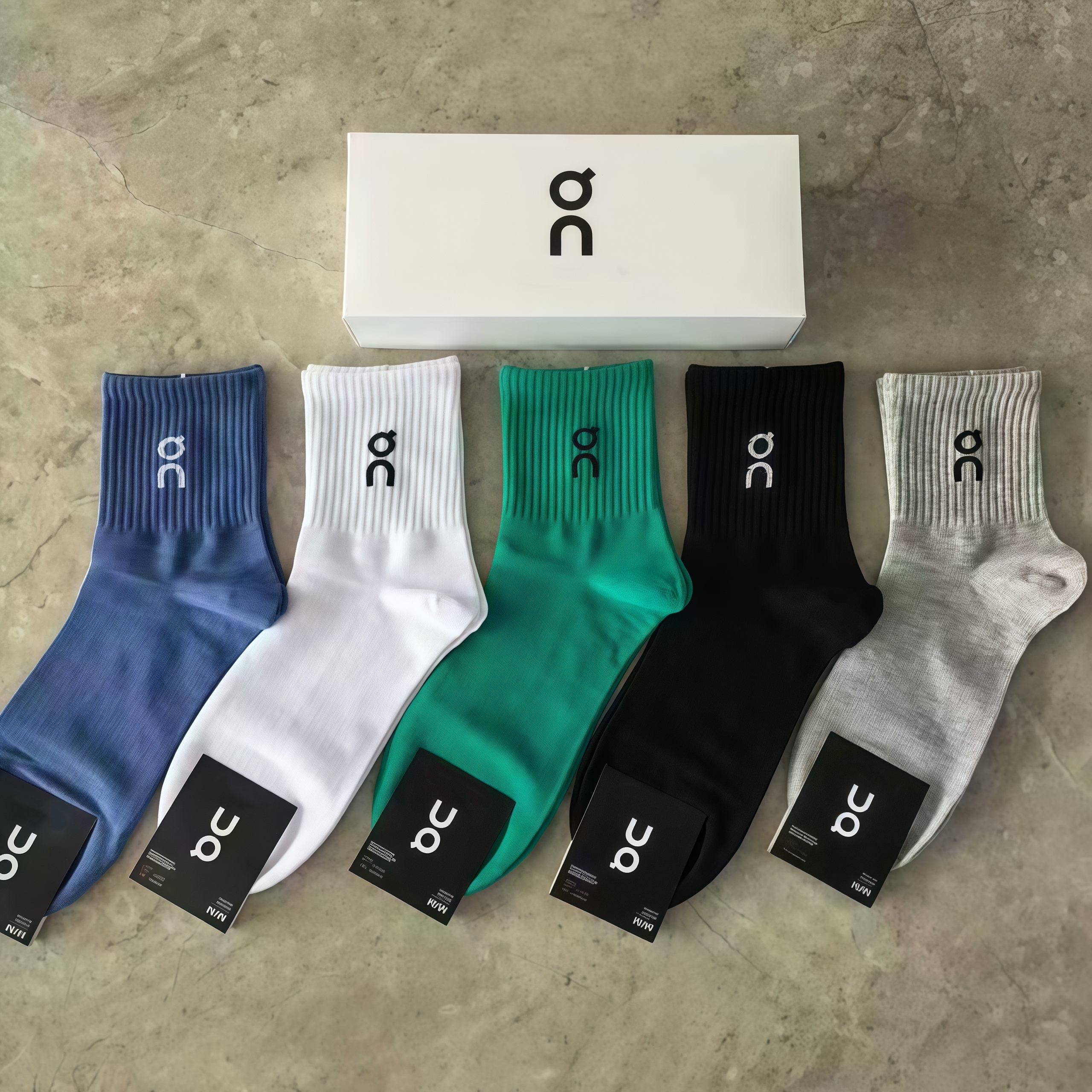 designer socks for men mid-calf socks breathable women cotton socks as well as breathable jogging basketball football yoga on socks 5 pairs per box