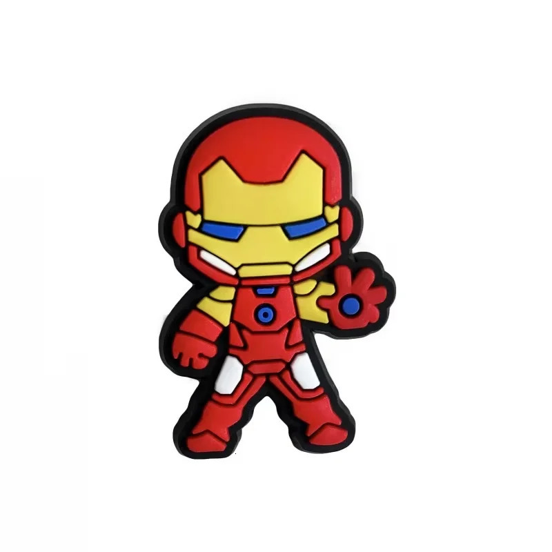 Random 10/20/30Pcs Toys Marvel Spider-Man Series Shoe Charms For ClogsPVC Shoe DIY Decorations Premium Quality Accessories 260630 - view 6