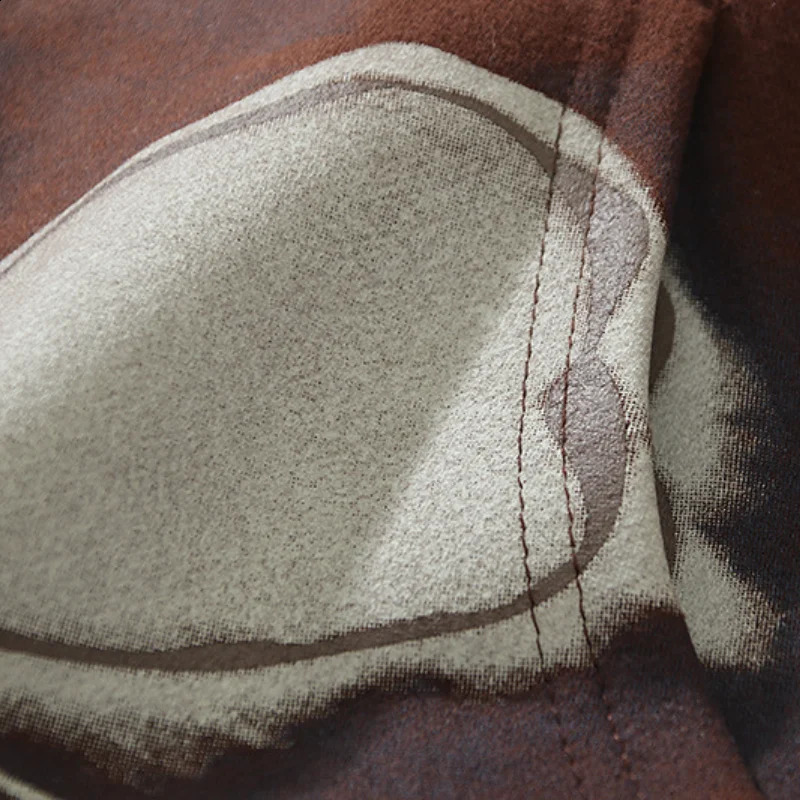 Winter Skeleton Print Fleece Brown Zip Up Hoodie Men Hip Hop Pullover Cotton Punk Zipper Hooded Sweatshirt Sudaderas Hombre 260625 - view 6