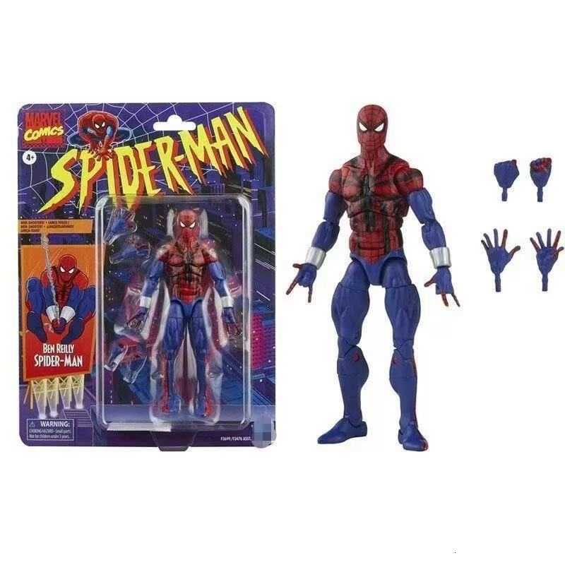 Action Toy Figures Avengers Alliance Doll Spider-Man Spider Silk Joint Action Figure Model Ornament Premium Edition Figurine L261004 - view 5