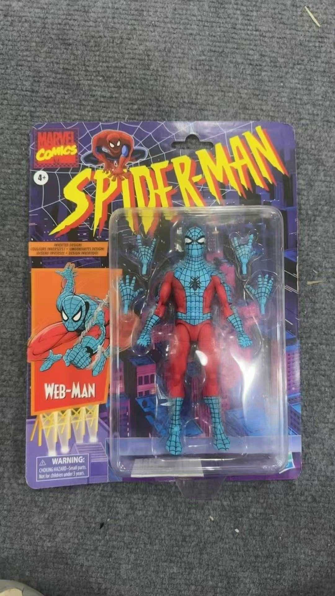 Action Toy Figures Avengers Alliance Doll Spider-Man Spider Silk Joint Action Figure Model Ornament Premium Edition Figurine L261004 - view 8