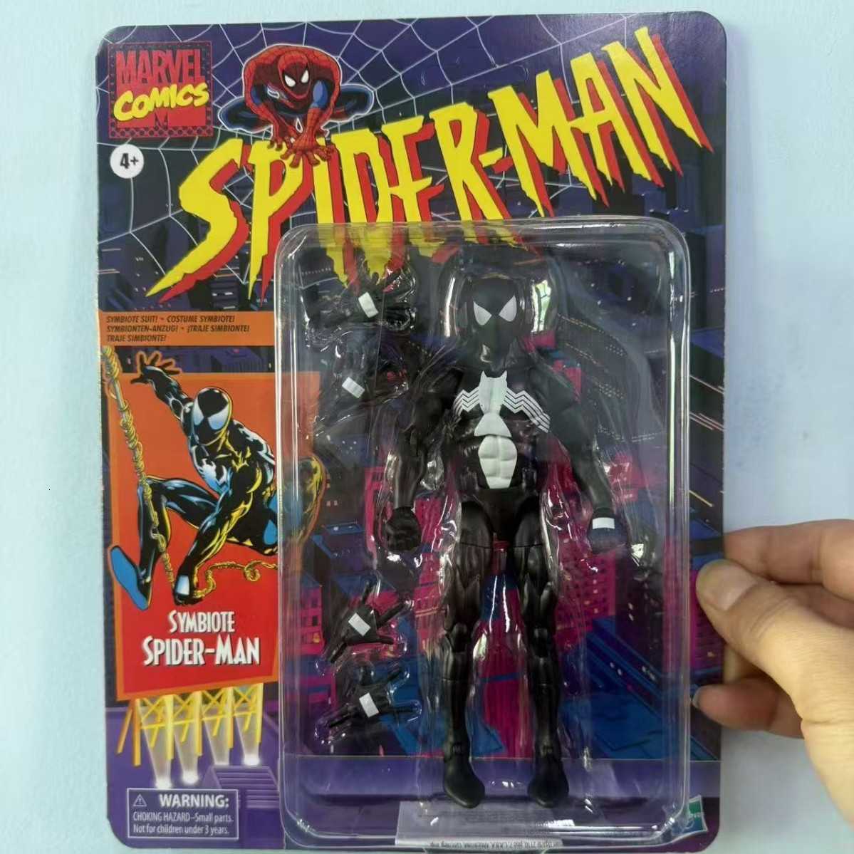 Action Toy Figures Avengers Alliance Doll Spider-Man Spider Silk Joint Action Figure Model Ornament Premium Edition Figurine L261004 - view 4
