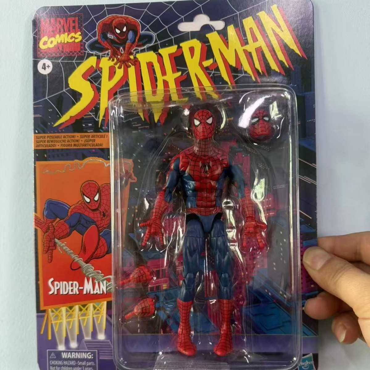 Action Toy Figures Avengers Alliance Doll Spider-Man Spider Silk Joint Action Figure Model Ornament Premium Edition Figurine L261004 - view 3