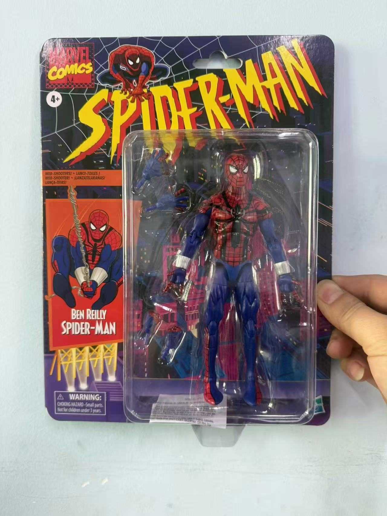 Action Toy Figures Avengers Alliance Doll Spider-Man Spider Silk Joint Action Figure Model Ornament Premium Edition Figurine L261004 - view 7