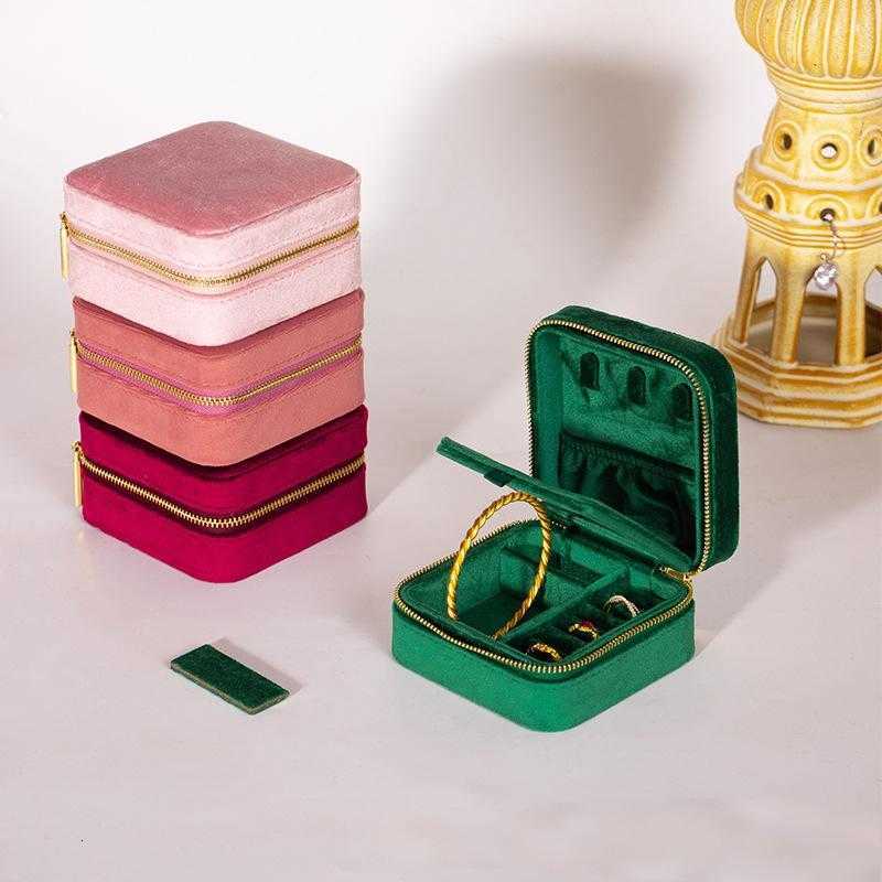 Luxury Jewelry Box, High-End Exquisite Jewelry Storage Case, Portable Jewelry Pouch L260904