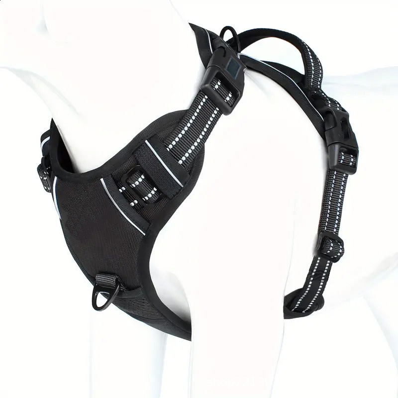 No Pull Dog Harness Adjustable Soft Padded Pet Vest with Easy Control Handle 260828 - view 3
