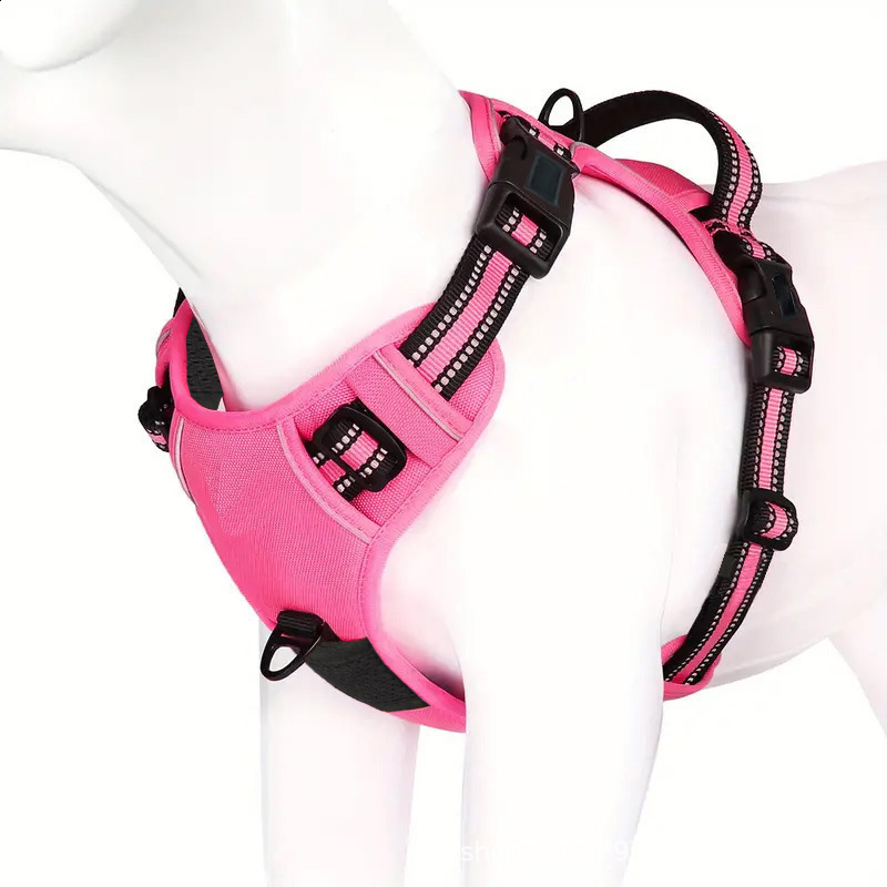 No Pull Dog Harness Adjustable Soft Padded Pet Vest with Easy Control Handle 260828 - view 8