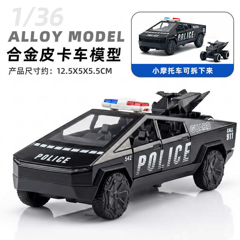 Boxed alloy off-road vehicle model children's racing car toy boy's small car model decorative item gift Q261006 - view 3