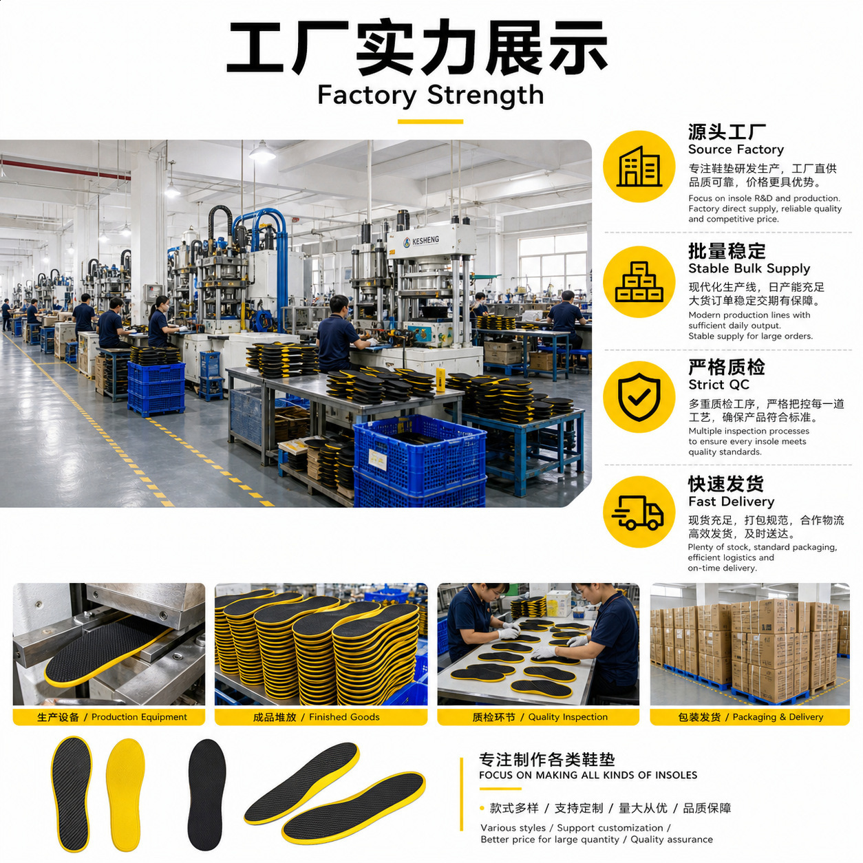 Sports shoe insole with carbon fiber plate at the bottom for men's and women's basketball shoes shockabsorbing highly elastic - view 3