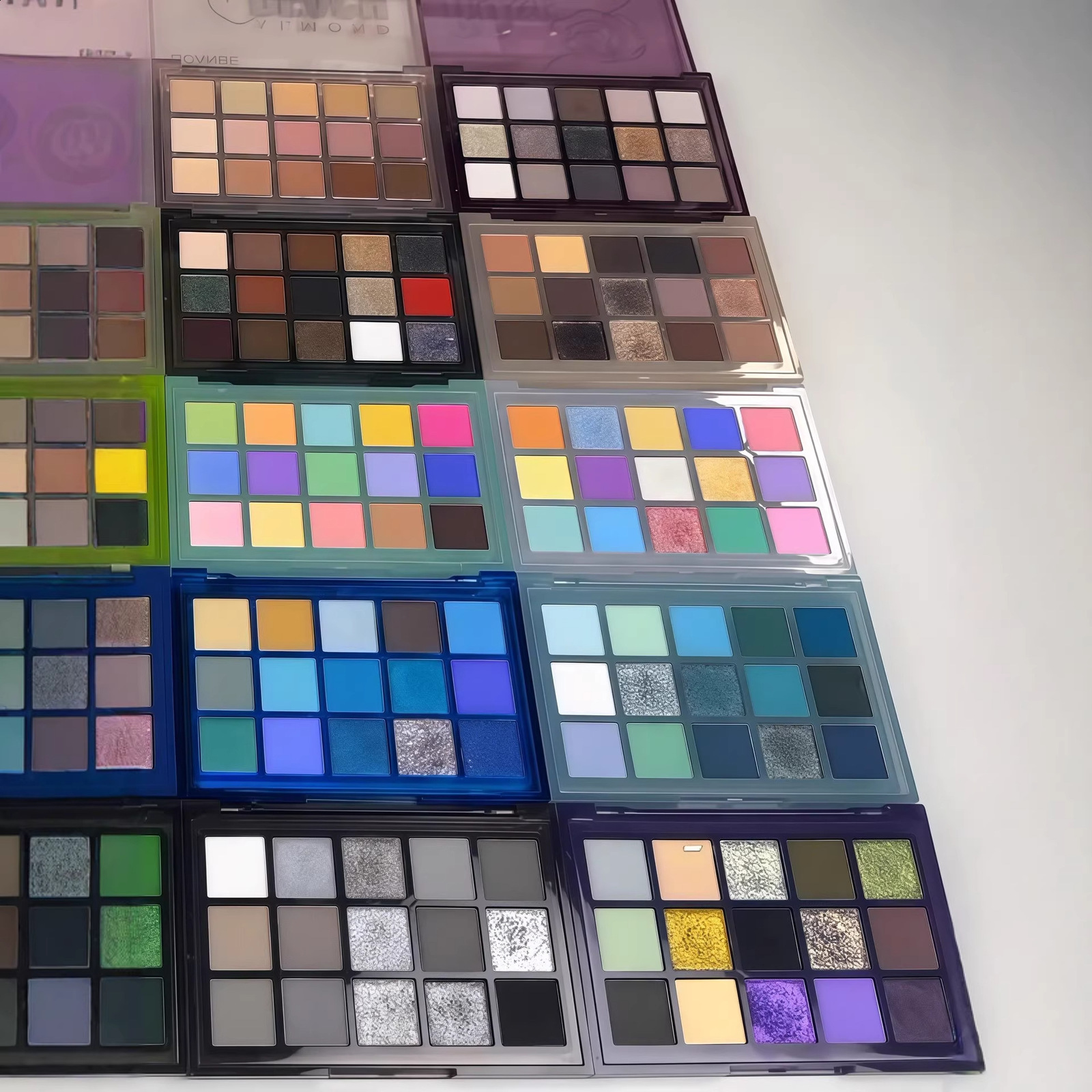 Black Smokey Eyeshadow Palette 15 Colors Punk StyleNeutral Eye Make up Shimmer Pearly Sequin Eyeshadow 240709 - view 6