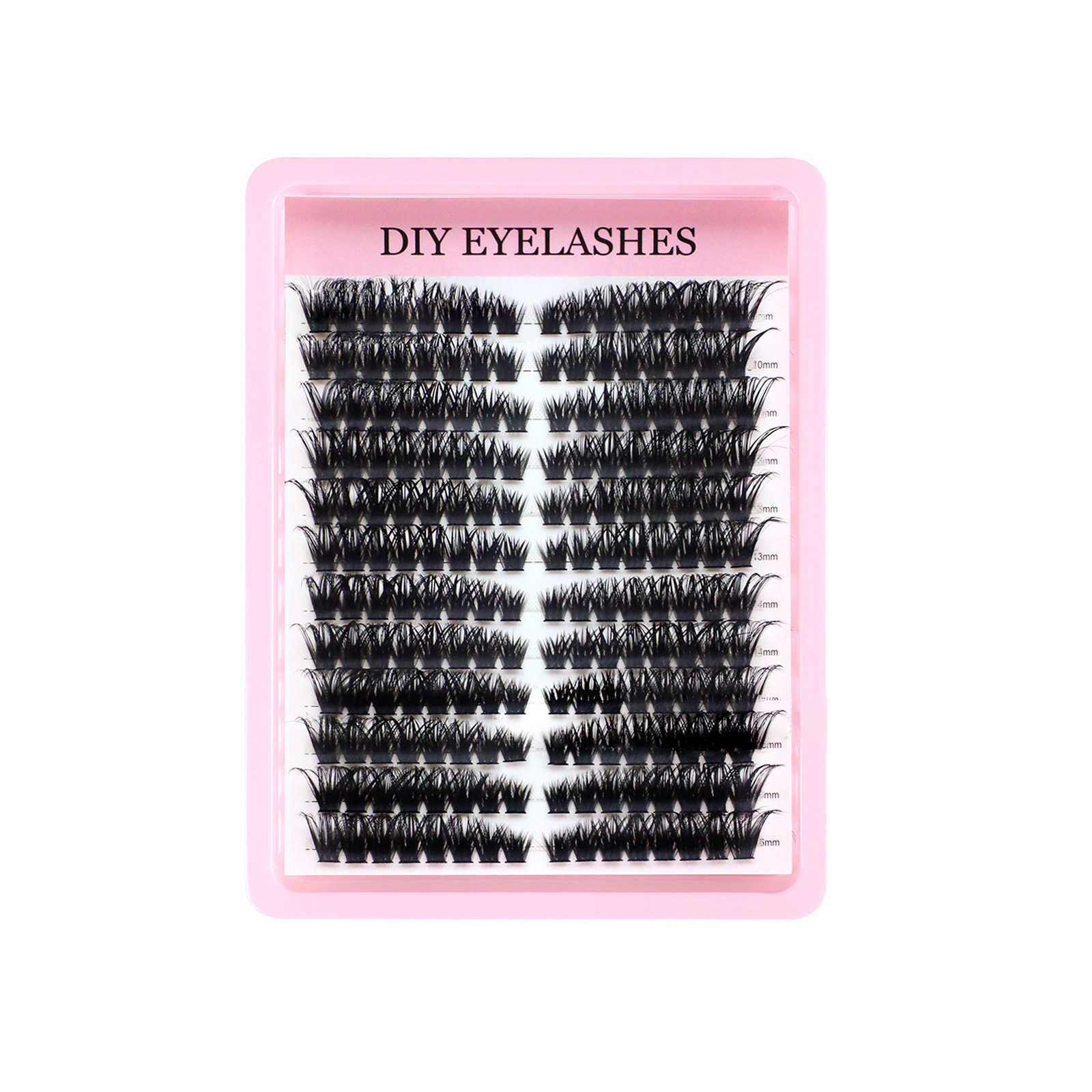 Cluster false eyelashes set 40D mixed false eyelashes DIY large capacity thick and curled eyelashes C2601007 - view 4