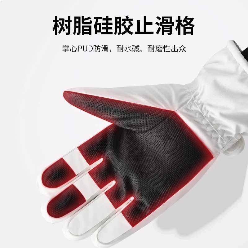 Water Professional Windproof Ski Gloves Repellent Non Slip Touchscreen 3 Layer Thick Warm Winter Cycling Gloves Unique Design N260811 - view 5