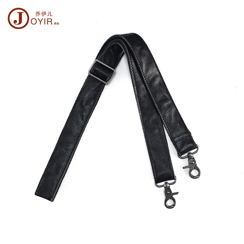 Genuine Leather Women Men Wide Shoulder Bag Strap Cowhide Crossbody Ladies Replacement Belt Purse Handle Bag Part Accessories - view 6