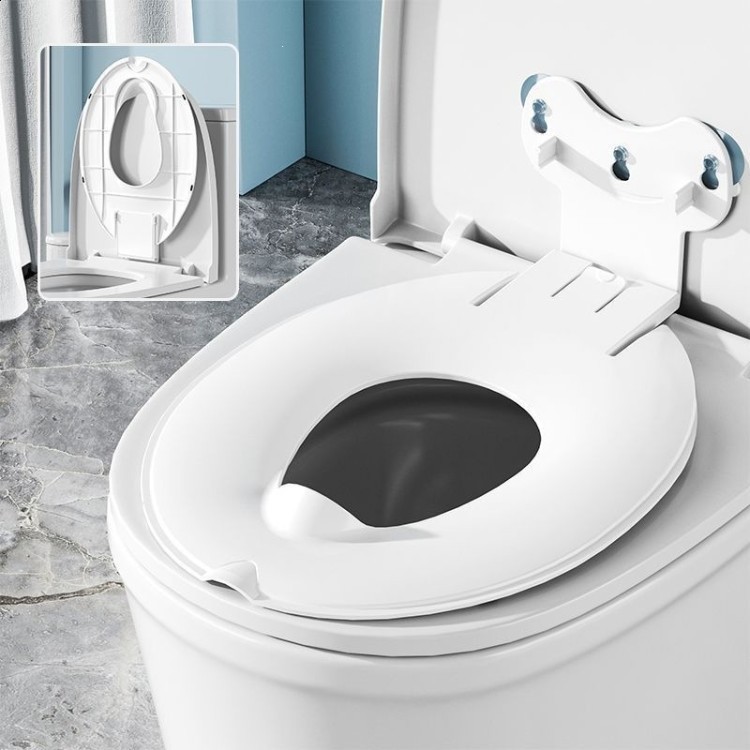 Children's Foldable Toilet Seat Universal for Boys and Girls Splash-Proof Portable Storage Outdoor Cushion 260311 - view 7