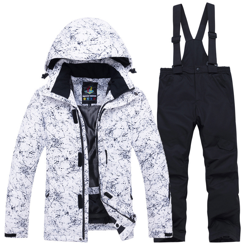 Snow Women Ski Suits Winter Snowboarding Jackets and Pants Set Female Ski Jacket and Pants Set Snow Jacket Winter Ski Coat 201203 - view 3