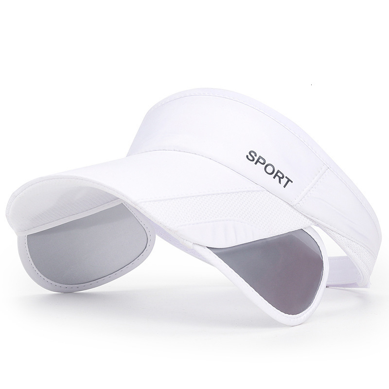 New Retractable Visor Female Summer Sun Empty Top Hat Riding Outdoor Sports Cap UV Sun Hat Woman Beach Hat Fishing Cap Y200602 - view 8