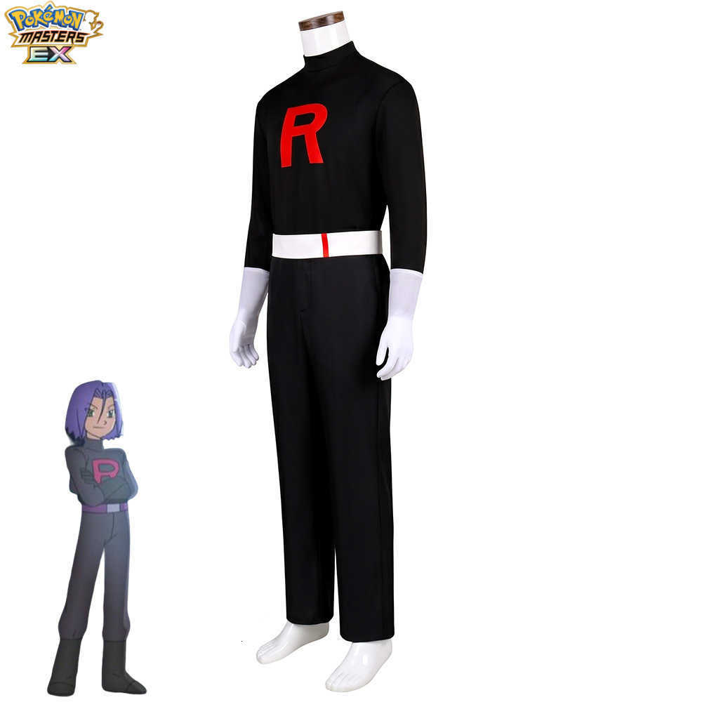 Cartoon Clothing Pokmon cosplay costume black version for both men and women Halloween performance outfit anime-style cosplay L261008 - view 6