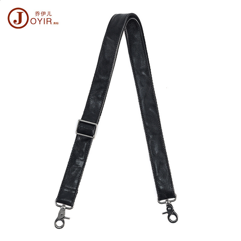 Genuine Leather Women Men Wide Shoulder Bag Strap Cowhide Crossbody Ladies Replacement Belt Purse Handle Bag Part Accessories - view 5