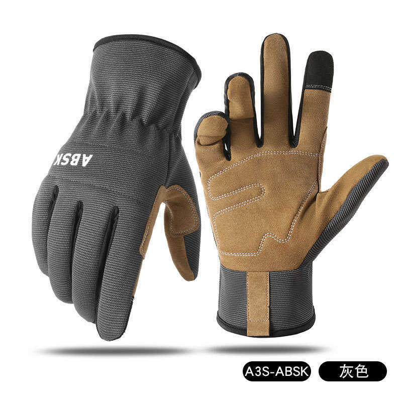 Women Work Gloves for Men Heavy Duty Mechanic Gloves for Garden Yard Warehouse Breathable Touch Screen Working Gloves N260828 - view 8