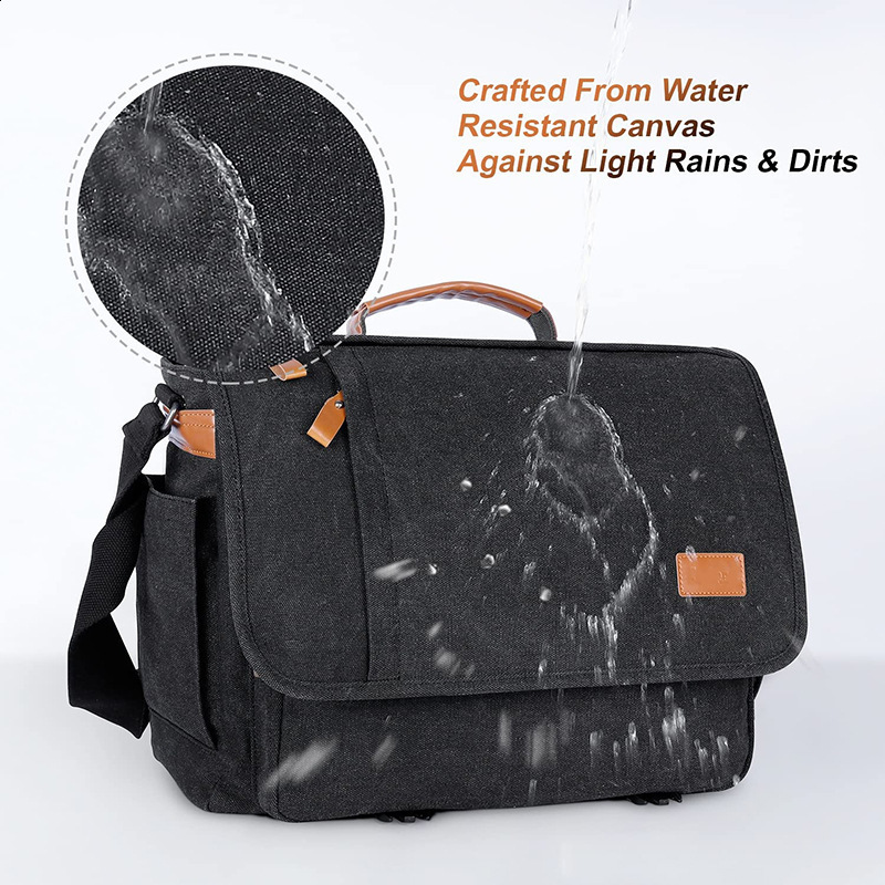Laptop Bag 15.6inch Handheld Shoulder Bag for Students Suitable for Men and Women New Large Capacity Thickened 17inch 240810 - view 3