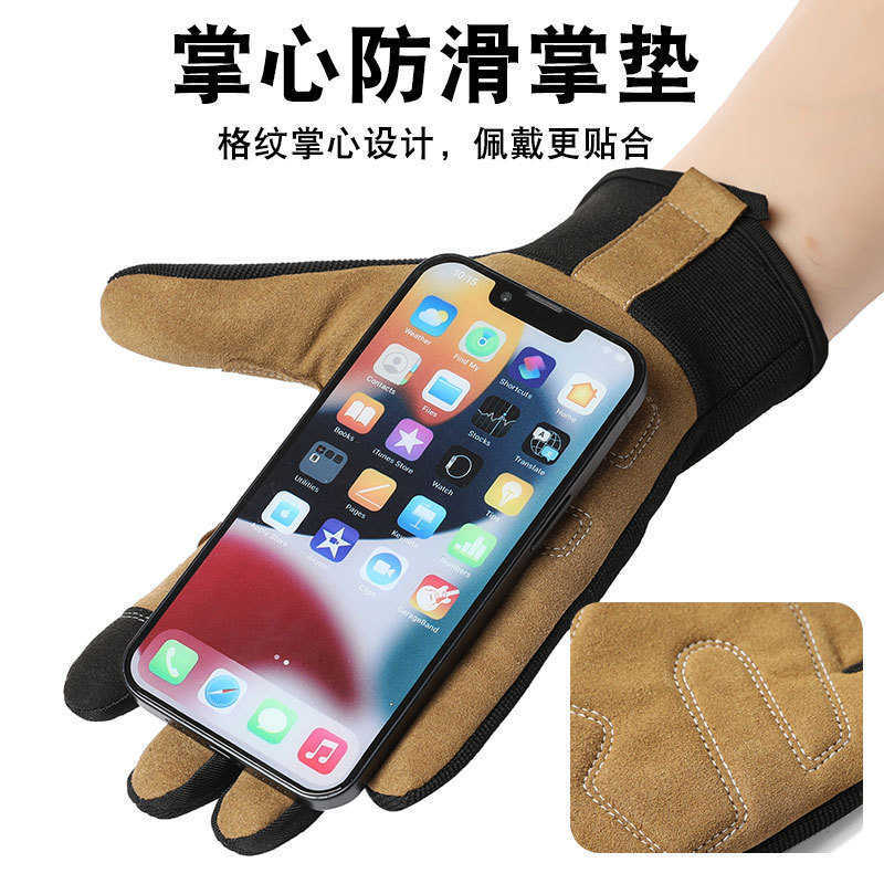 Women Work Gloves for Men Heavy Duty Mechanic Gloves for Garden Yard Warehouse Breathable Touch Screen Working Gloves N260828 - view 3