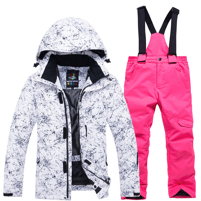 Snow Women Ski Suits Winter Snowboarding Jackets and Pants Set Female Ski Jacket and Pants Set Snow Jacket Winter Ski Coat 201203 - view 5