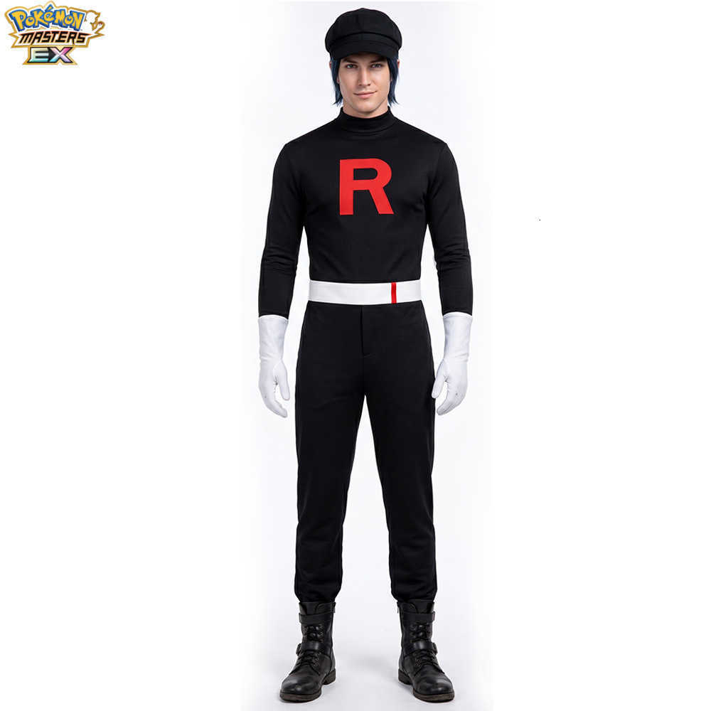 Cartoon Clothing Pokmon cosplay costume black version for both men and women Halloween performance outfit anime-style cosplay L261008 - view 3