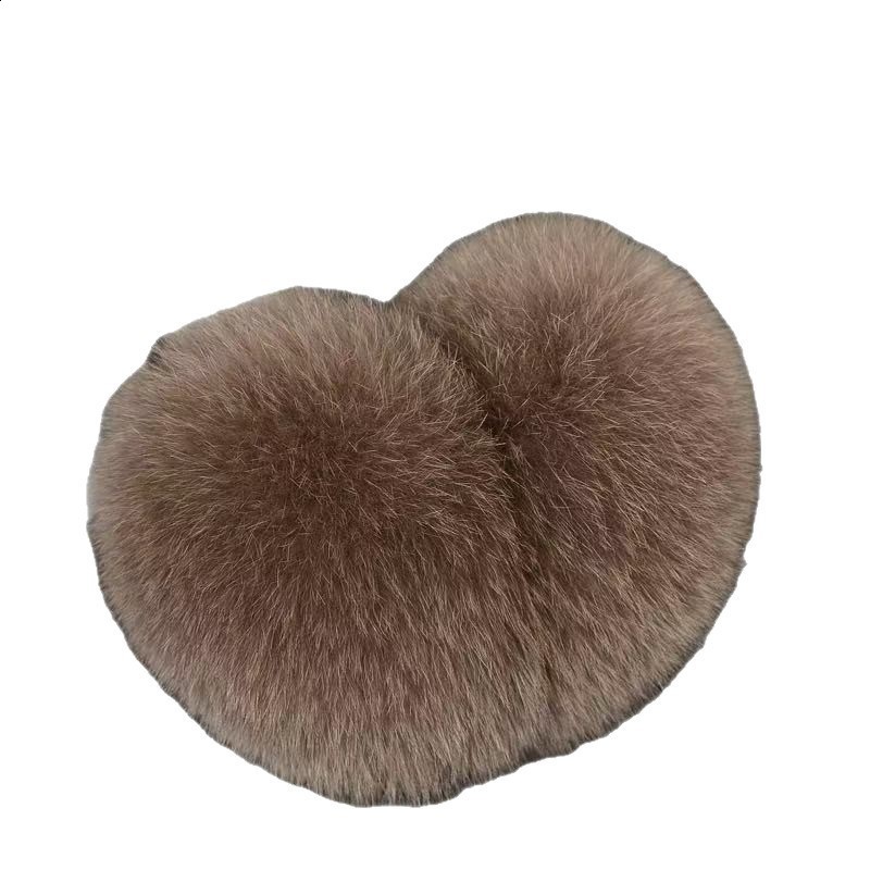 Fox Raccoon Fur Hang Ear Cover Warm Winter Earmuffs Headwear Ear Muffs Earmuffs Cold Ear Warmer Ear Protection Headband 251014 - view 5