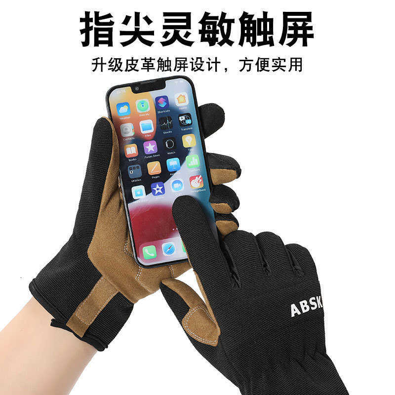 Women Work Gloves for Men Heavy Duty Mechanic Gloves for Garden Yard Warehouse Breathable Touch Screen Working Gloves N260828 - view 4