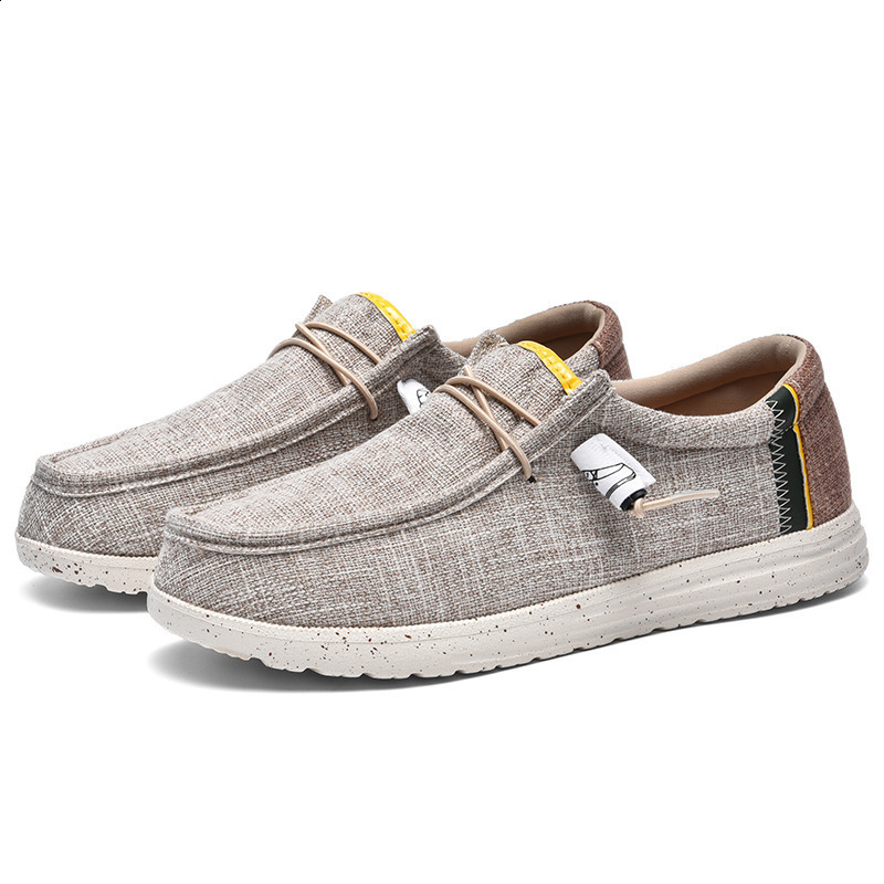 Spring Summer Blue Mens Casual Boat Shoes Lightweight Slipon Driving Shoes Men Lowcut Breathable Canvas Men Shoes Loafers 260514 - view 9