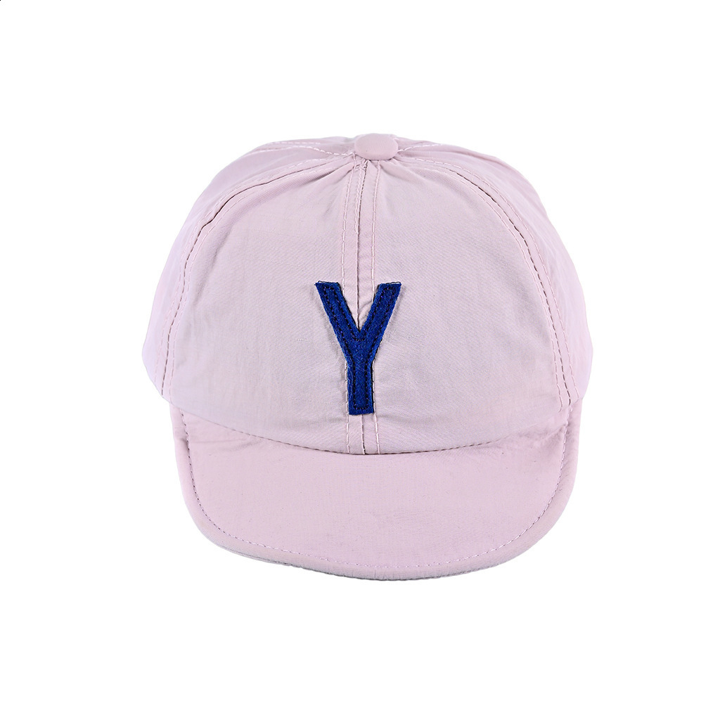 Children's soft-brim baseball cap with letter embroidery baby duckbill cap thin spring/summer style breathable and sun-protective hat for infants - view 6
