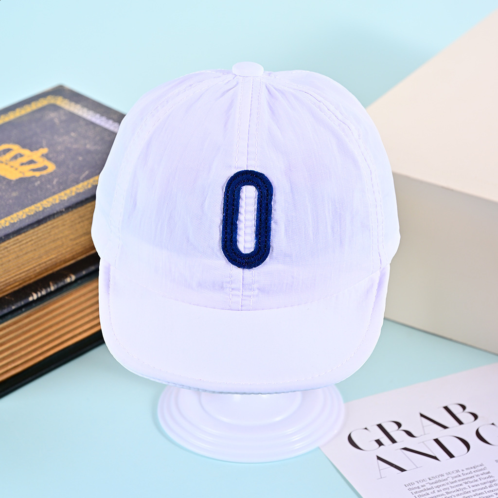 Children's soft-brim baseball cap with letter embroidery baby duckbill cap thin spring/summer style breathable and sun-protective hat for infants - view 8