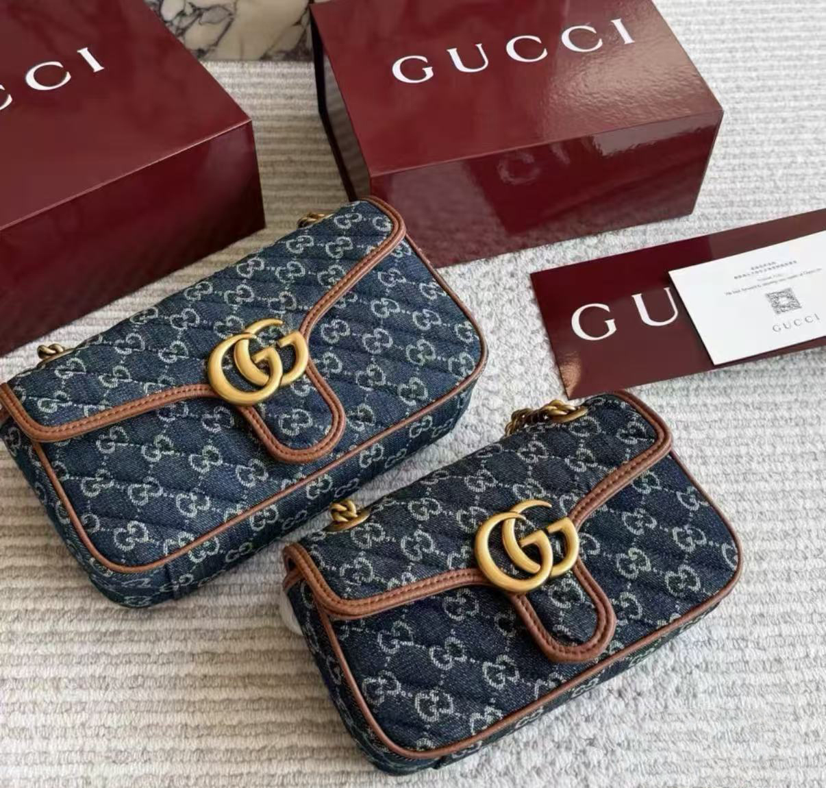 Designer Vintage Denim Flap Bag for Women Chevron Chain Shoulder Crossbody Purse Hardware Quilted Chain Shoulder Handbags Women Vintage Purse