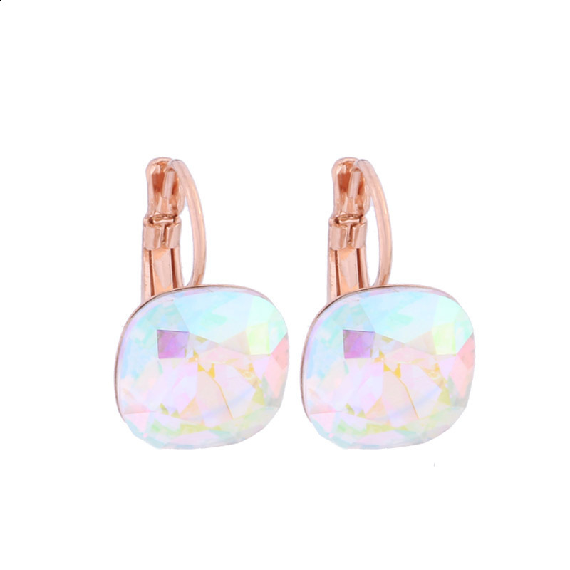 Trend Crystal Fashion Drop Earring uses to n pendant earrings for girls parties in the square Christmas Bijoux 240927 - view 6