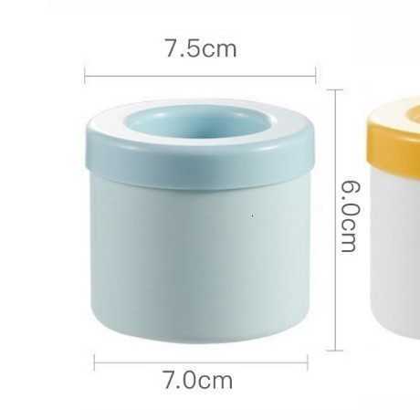 Ice bucket ice cube mold, large ice cube tray, large-sized small silicone ice-making mold box, capacity, making an ice freezing wonder, food grade Q26 - view 5