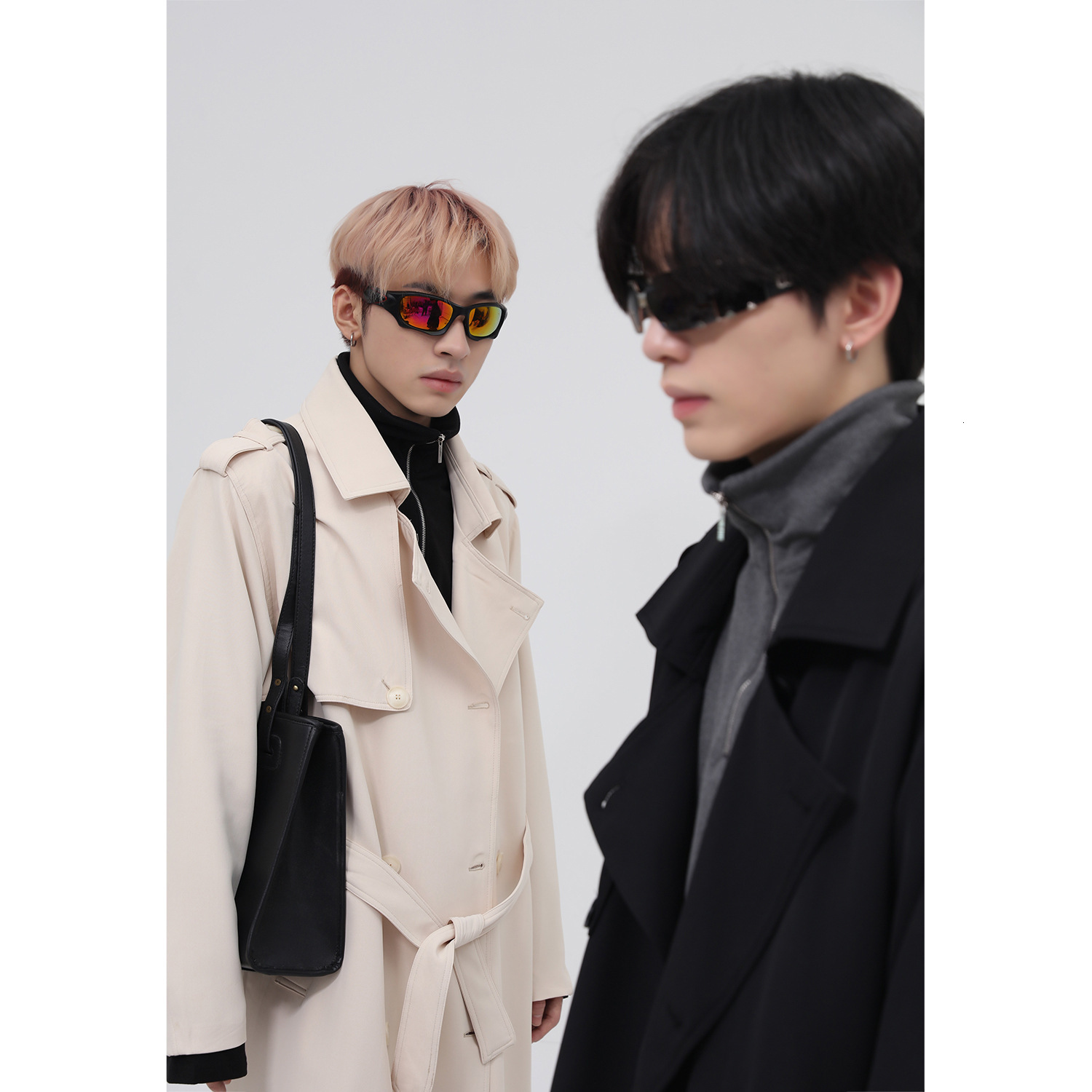 TOP-YAMAMOTO original n black wool coat 260226 - view 4