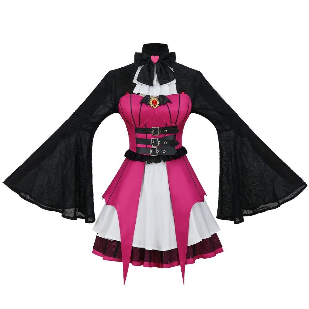 Monster Fantasy High Draculaura Cosplay Spectra Vondergeist Costume Adult Women Shoes Boot Outfits Halloween Carnival Suit 260901 - view 7