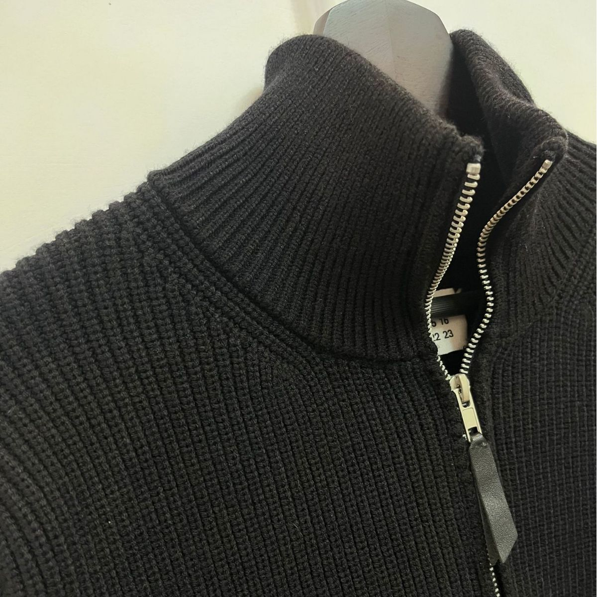 Men's Sweaters Autumn Winter Men Loose Casual Knit Sweater Zipper Semi High Neck Long Sleeve Cardigan Lazy Comfortable Warm Fashion Top Size XS-2 - view 4