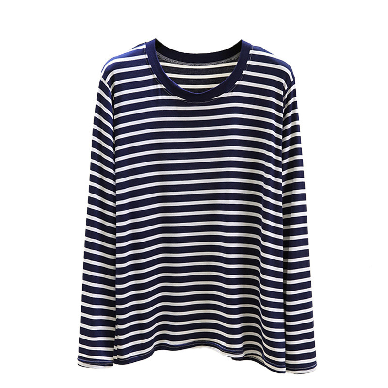Black white striped UNISEX long sleeved Tshirt Fashion Autumn t shirt for man Cotton elasticity Tshirt Casual y2k men clothing 251103 - view 6
