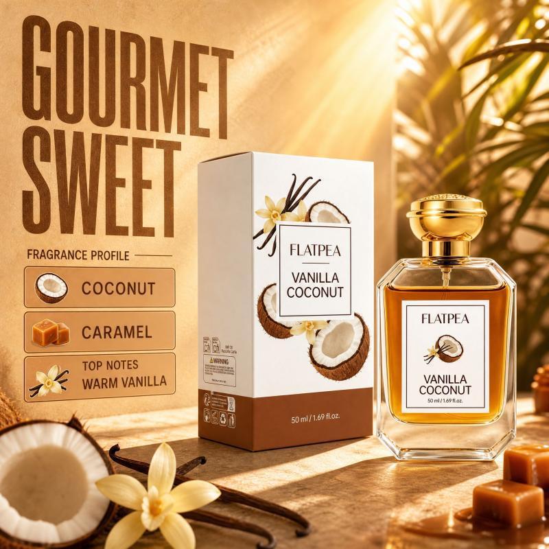 Coconut Vanilla Perfume Spray 50mL EDT Perfume for Women Fresh Fruity Scent - view 4