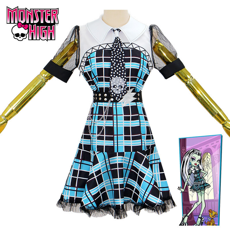Monster Fantasy High Draculaura Cosplay Spectra Vondergeist Costume Adult Women Shoes Boot Outfits Halloween Carnival Suit 260901 - view 4