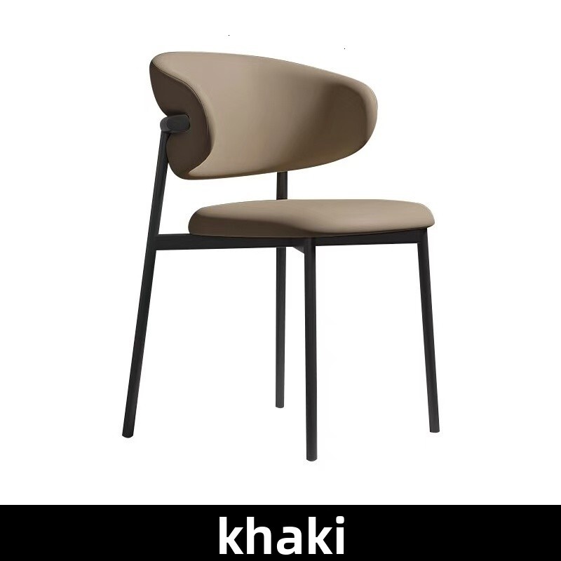 French Cream Style Dining Chair Household Nordic Modern Simple Restaurant Stool White Backrest Dining Table Chair dh4402004-JY - view 8