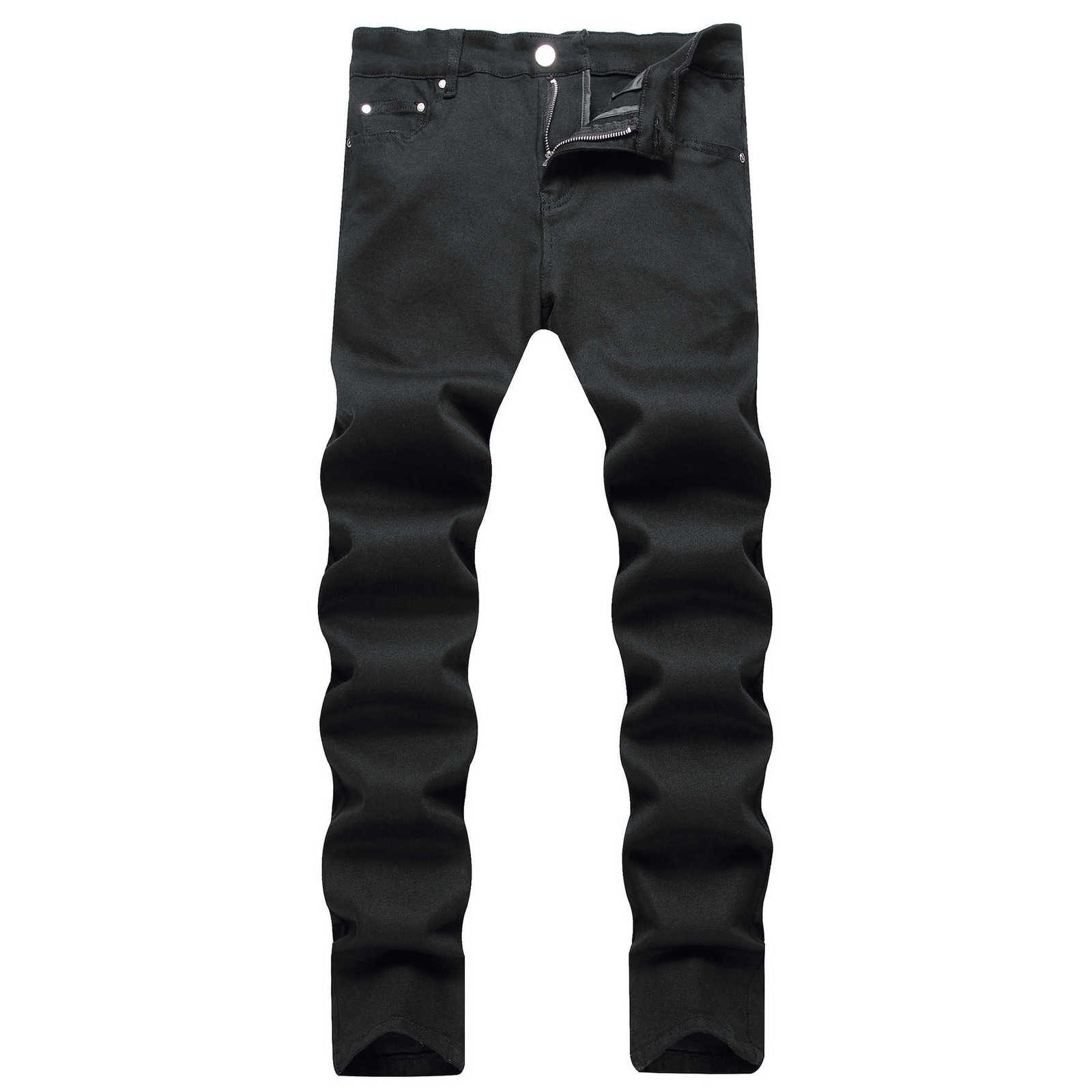 Red Yellow Brand Green Stitching Men Jeans Autumn Winter New Slim Skinny Stretch Street Hip Hop Male Elastic Denim Pants 28-40T260715 - view 3