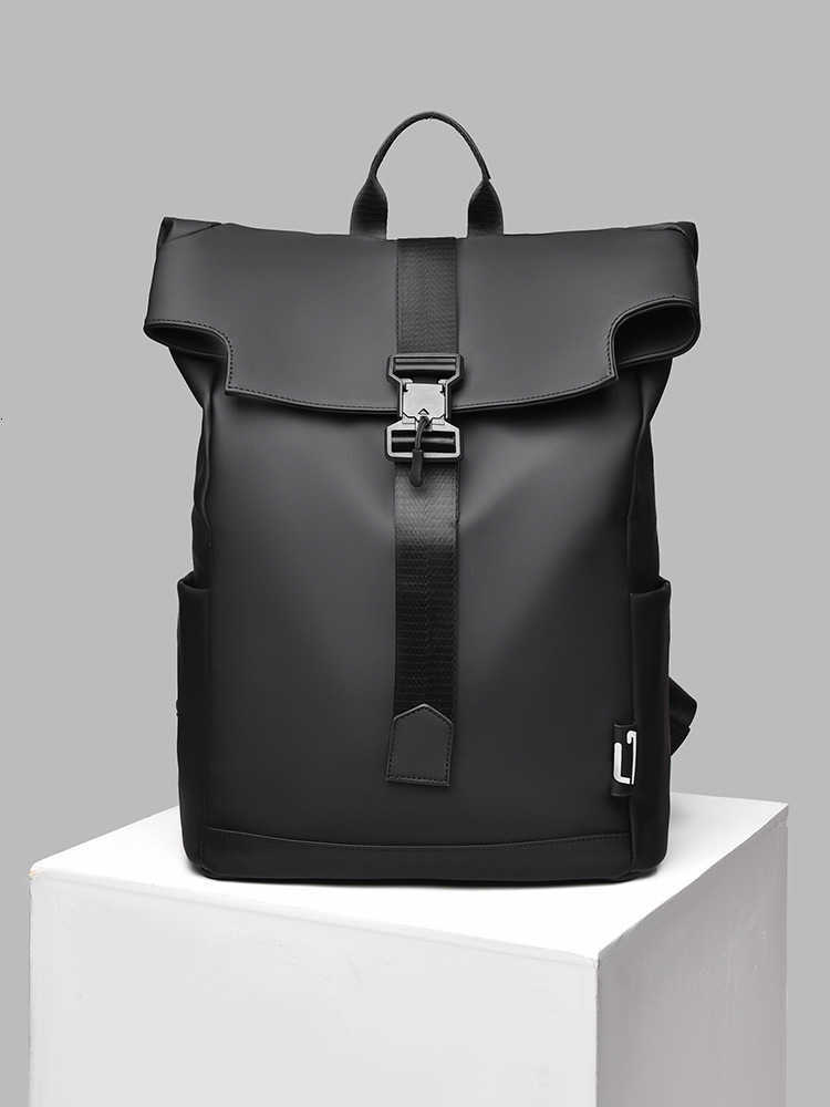 Black 1017 ALYX 9SM Backpacks Large Capacity Drawstring Nylon Function Tactical Metal Socket Letter Flip Bucket BagsW251118 - view 3
