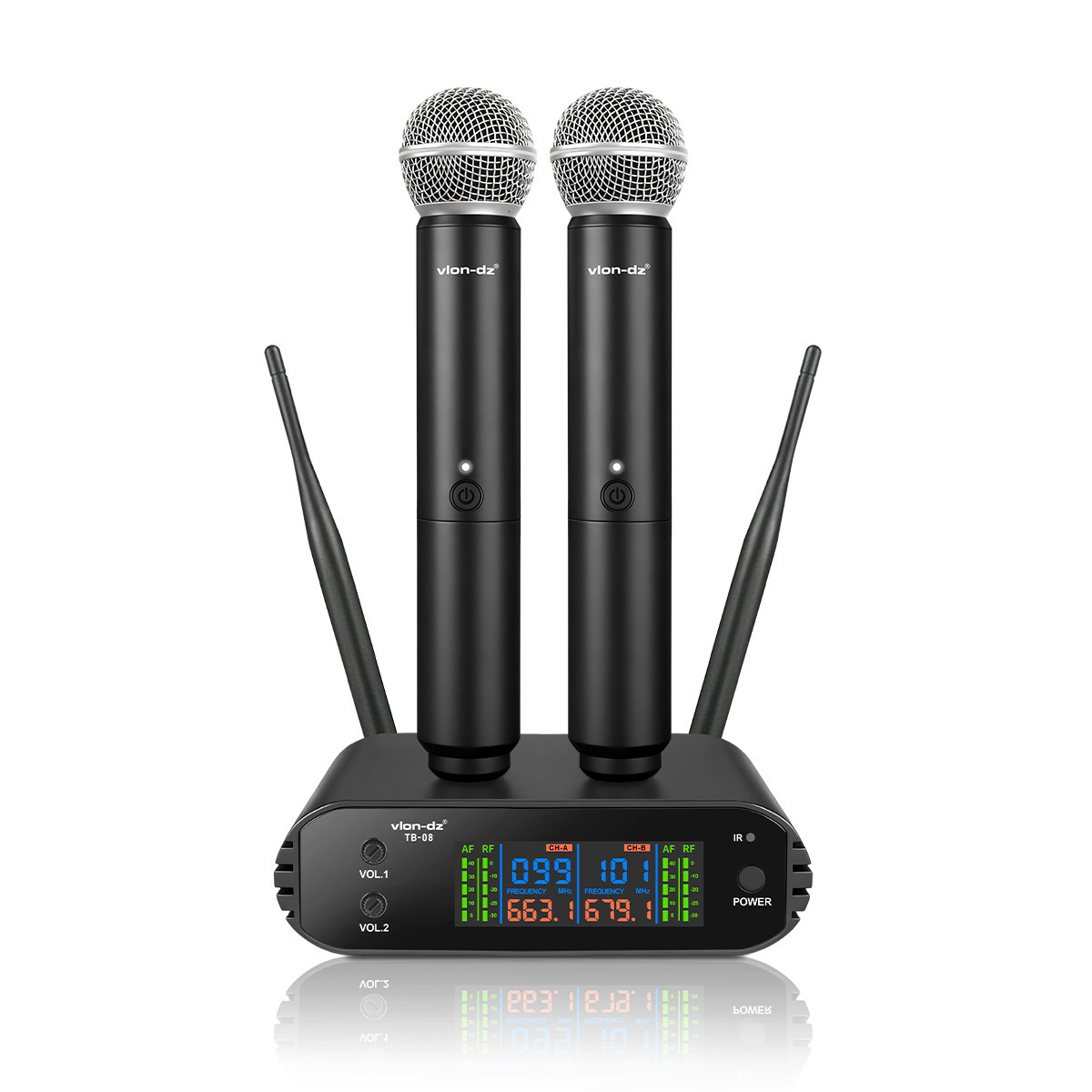 Wireless microphone handheld dualchannel highquality sound for home karaoke live streaming and charging 260611