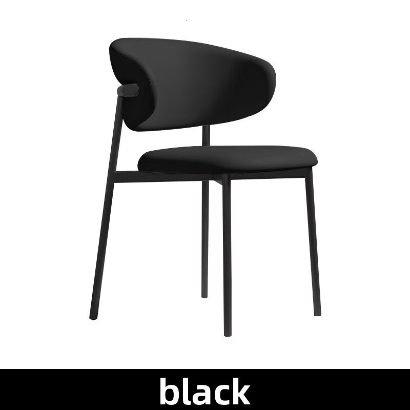 French Cream Style Dining Chair Household Nordic Modern Simple Restaurant Stool White Backrest Dining Table Chair dh4402004-JY - view 7