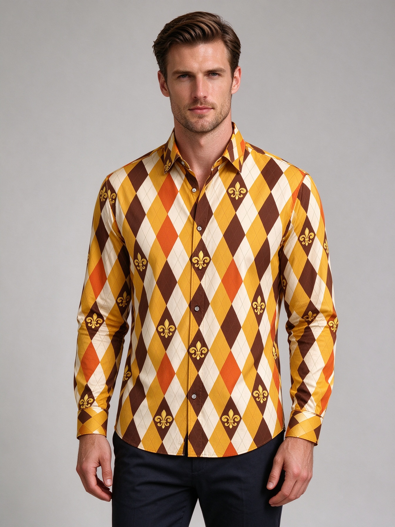 Fashionable Mens Graphic Print Hoodie: Durable Long-Sleeve Top - view 7