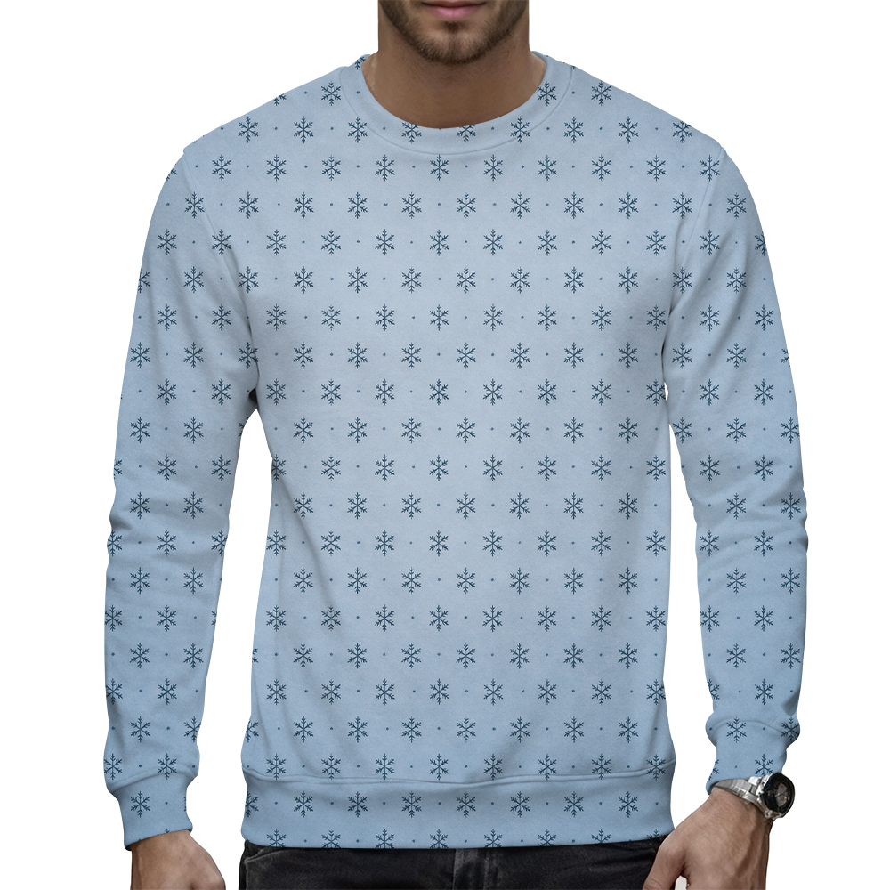 Stylish Unisex Long Sleeve Sweater with Comfortable Crew Collar for Everyday Wear - view 7