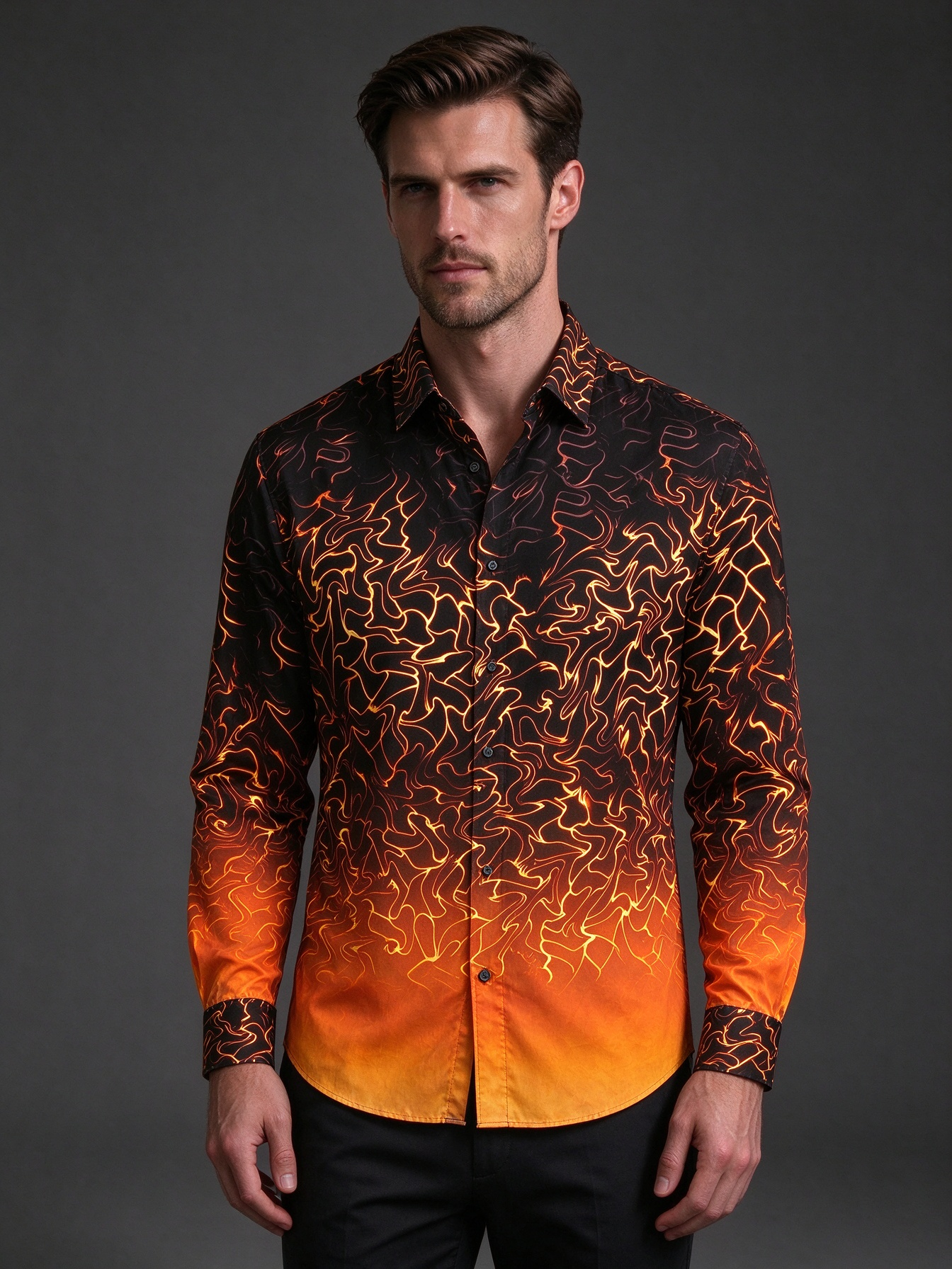 Stylish Unisex Graphic Tee - Durable Cotton Blend Long Sleeves - view 6