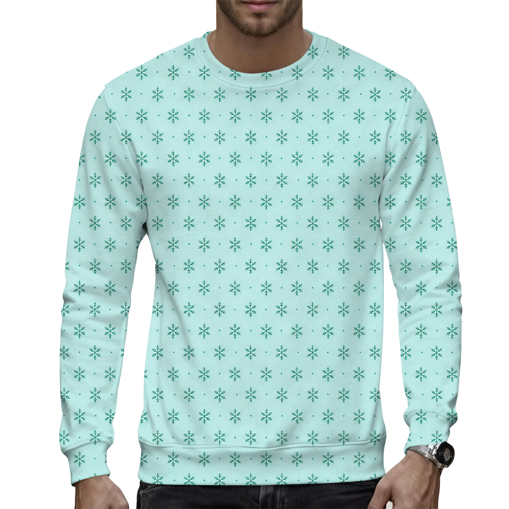 Stylish Unisex Long Sleeve Sweater with Comfortable Crew Collar for Everyday Wear - view 4